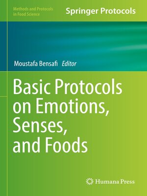 cover image of Basic Protocols on Emotions, Senses, and Foods